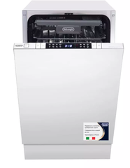 Посудомоечная машина DeLonghi DDW 08S Aquamarine eco, инверторный двигатель, конденсационная сушка, 10 компл.