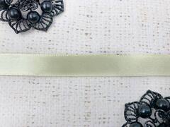 Лента атласная, ш. 1,2 см, светло-желтый