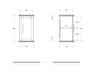 Cezares 45085 Зеркало со встроенной LED подстветкой, системой Антизапотевания, реверсивное