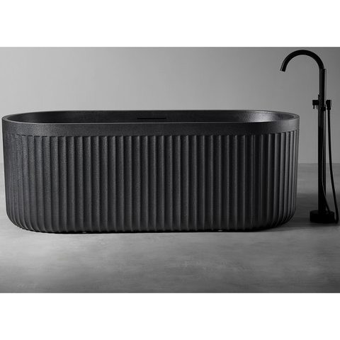 Abber Stuttgart AM9925B Ванна из искусственного камня,170x75x60, цвет: черный матовый