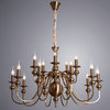 Люстра Arte Lamp Passoni A6097LM-15PB