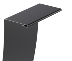 Универсальный околооконный профиль 89/254мм Docke Графит 3,0м