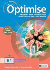 Optimise Updated B1 Student's Book Premium Pack