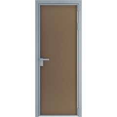 Алюминиевая дверь 1AP серебро перламутр бронза элегант