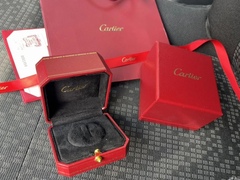 77240- Комплект упаковки (коробка-футляр) под кольцо Clash CARTIER с клипсой, полный комплект