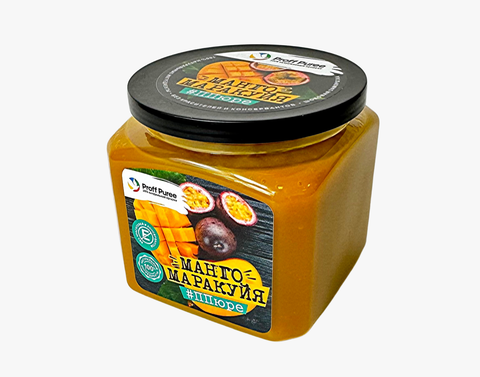 Пюре заморож. Манго-Маракуйя Proff Puree, 500 гр