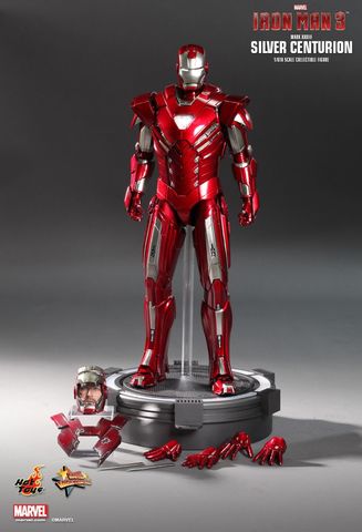 Iron Man 3 - Mark XXXIII Silver Centurion Figure