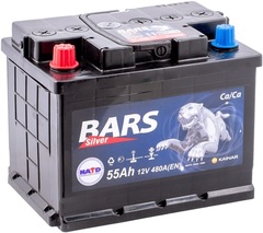 BARS SILVER 6СТ- 55 аккумулятор