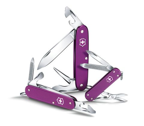 Нож складной Victorinox Pioneer Alox LE 2016, Orchid Violet (0.8201.L16)