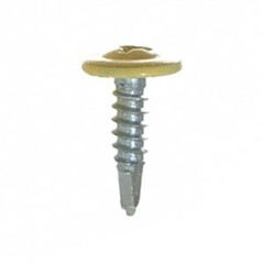 Саморезы прессшайба сверло 4,2х19 RAL 1014 слоновая кость (кг)