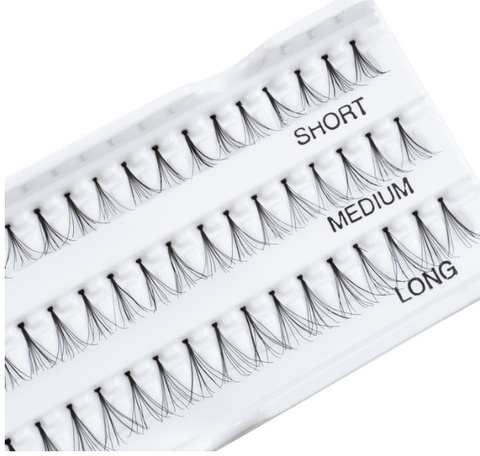 Triumph Пучки ресниц Individual lashes М200 Medium черный