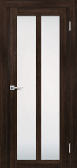 Дверь PSL-22 / Цвет Сан-ремо шоколад / белый сатинат / Двери PROFILO PORTE
