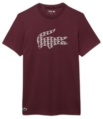 Теннисная футболка Lacoste Ultra Dry Pique Tennis T-Shirt - Brown