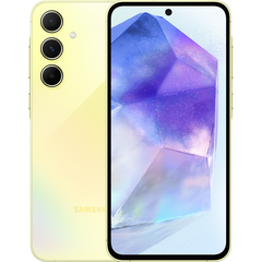 Смартфон Samsung Galaxy A55 5G 8 ГБ/128 ГБ (Жёлтый | Awesome Lemon)