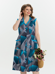 4532 Сарафан на пуговицах