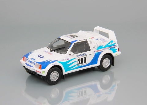 Lada Samara T3 Rally Paris-Pekin 1995 1:43 DeAgostini Auto Legends USSR Sport #3