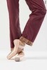 Low-rise Straight sauna-pants | wine_ground