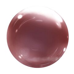К Deco Bubble (Бабл), 22''/40 см, Кристалл, Красный, 1 шт.