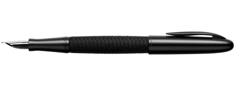 Ручка перьевая Pelikan Porsche Design Tec Flex P3110 Matt Black Chrome (PD920876)