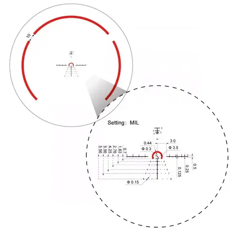 Vector Optics Constantine 1-8x24 FFP RAR (SCFF-60)