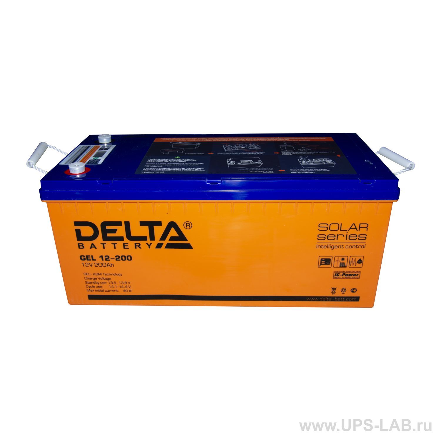 Купить аккумулятор Delta GEL 12-200 с доставкой по РФ | Цены от UPS-LAB