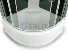 ДУШЕВАЯ КАБИНА ERLIT ER3510TP-C4 100x100x215 ВЫСОКИЙ серый ПОДДОН