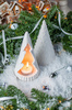 Декоративная статуэтка White Christmas Tree, 19 см, Россия