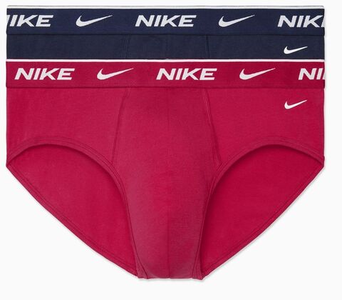 Боксерки Nike Everyday Cotton Stretch Brief 2P - mystic hibiscus/obsidian