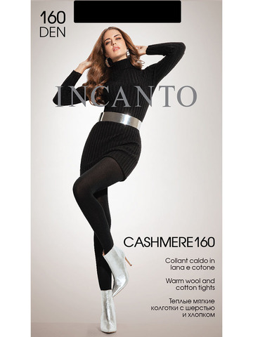 Тёплые колготки с шерстью и хлопком Cashmere 160 Incanto