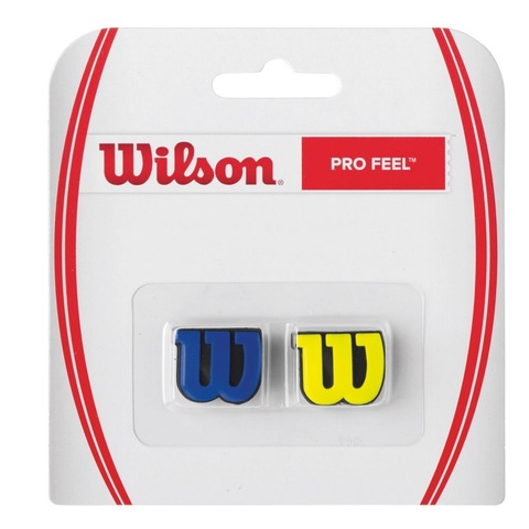 Набор виброгасителей Wilson Pro Feel (синий/желтый) (2шт)
