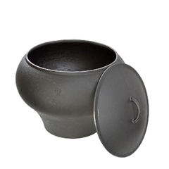 Горшок чугунный 0,5л с крышкой