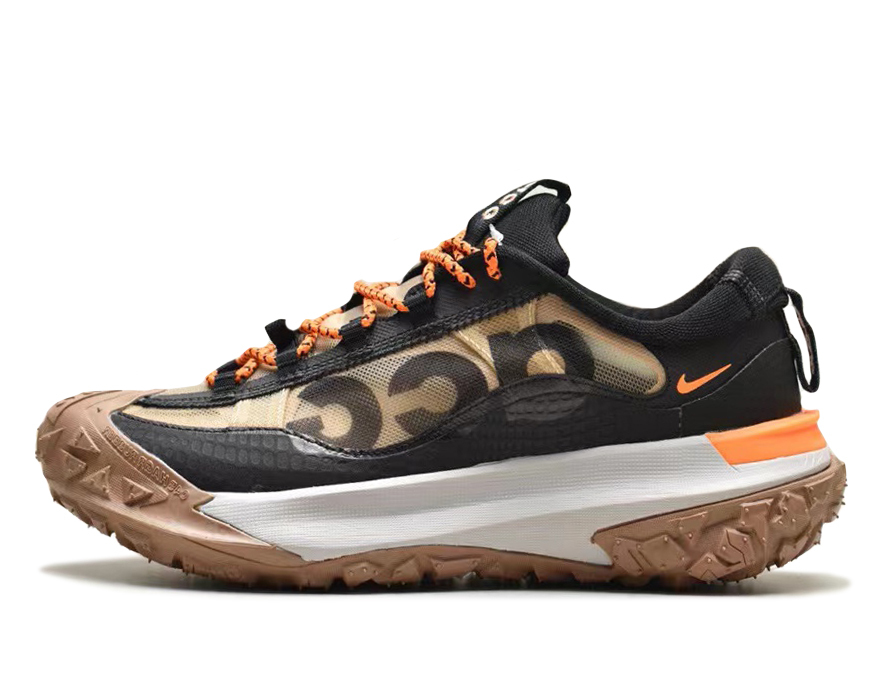 Nike brown orange top
