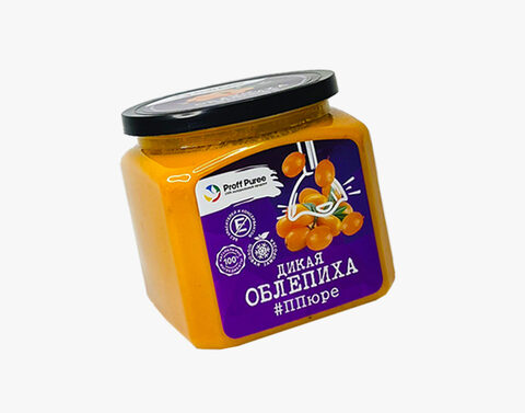 Пюре заморож. Облепиха Дикая Proff Puree, 500 гр