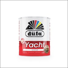 Лак для яхты DUFA RETAIL YACHT полуматовый (Прозрачный)