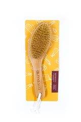 ALMASPA Щетка из щетины кабана для сухого массажа, 25 см