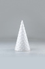 Декоративная статуэтка White Christmas Tree, 19 см, Россия