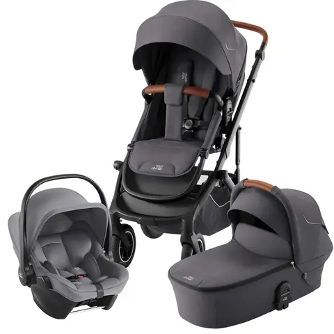 Коляска 3 в 1 Britax Roemer Smile 5Z Midnight Grey