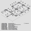 Комплектующие для накладной трековой системы Maytoni Accessories for tracks trinity TRA005EC-31B