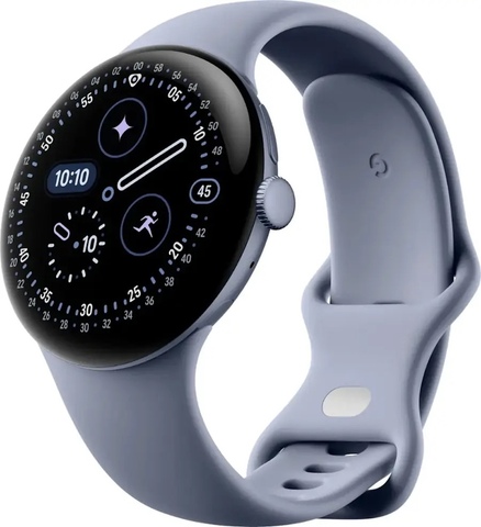 Умные часы Google Pixel Watch 4 45mm Wi-Fi (Satin Moonstone/Moonstone)