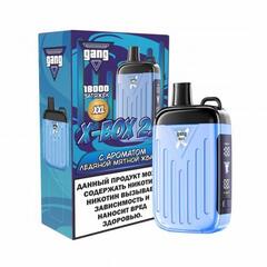Одноразовая электронная сигарета Gang Xbox 2.0 18000 - Ледяная Мятная Жвачка (18000 затяжек)