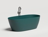 Salini 102516GF SOFIA 170x80 Ванна, донный клапан "Click-Clack" цвет на выбор, сифон, интегрированный слив-перелив, покраска по RAL полностью