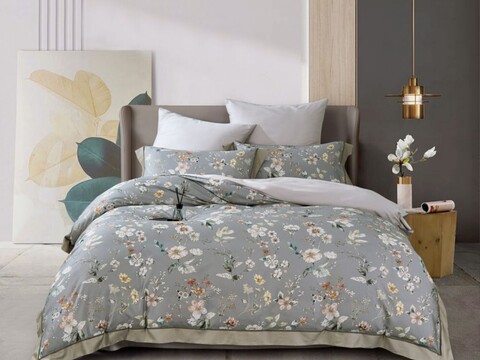 Постельное белье с одеялом 1.5 спальное Asabella 2222-OSPS