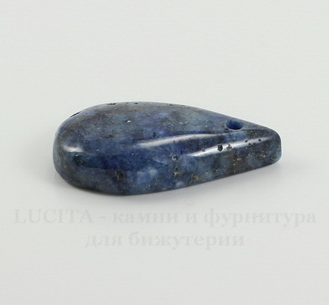 Подвеска Ляпис Лазурит (прессов., тониров) (цвет - темно-синий) 33,7х22,2х7,3 мм №109