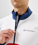 Элитный лыжный костюм Nordski Pro 2.0 White/Red/Blue мужской