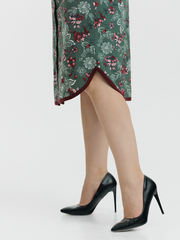 4728 Халат на пуговицах