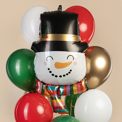 Г Фигура, Голова, Снеговик в цилиндре, 27''/69 см, 1 шт.