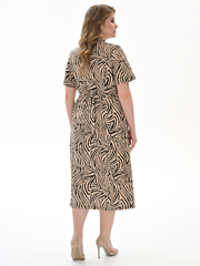 4536 Халат на пуговицах