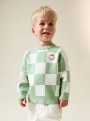 Джемпер для малышей Next H40-257, Светло-зеленый