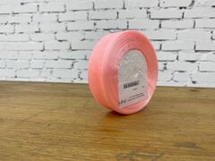 Лента органза (2,5см*45,70м), Нежно-персиковый, 1шт.