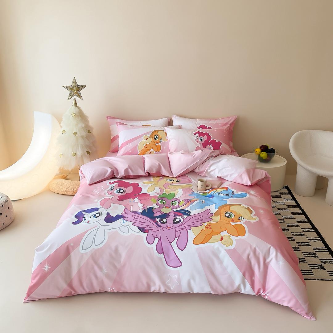 Постельное белье Полуторка Сатин Little Pony 6